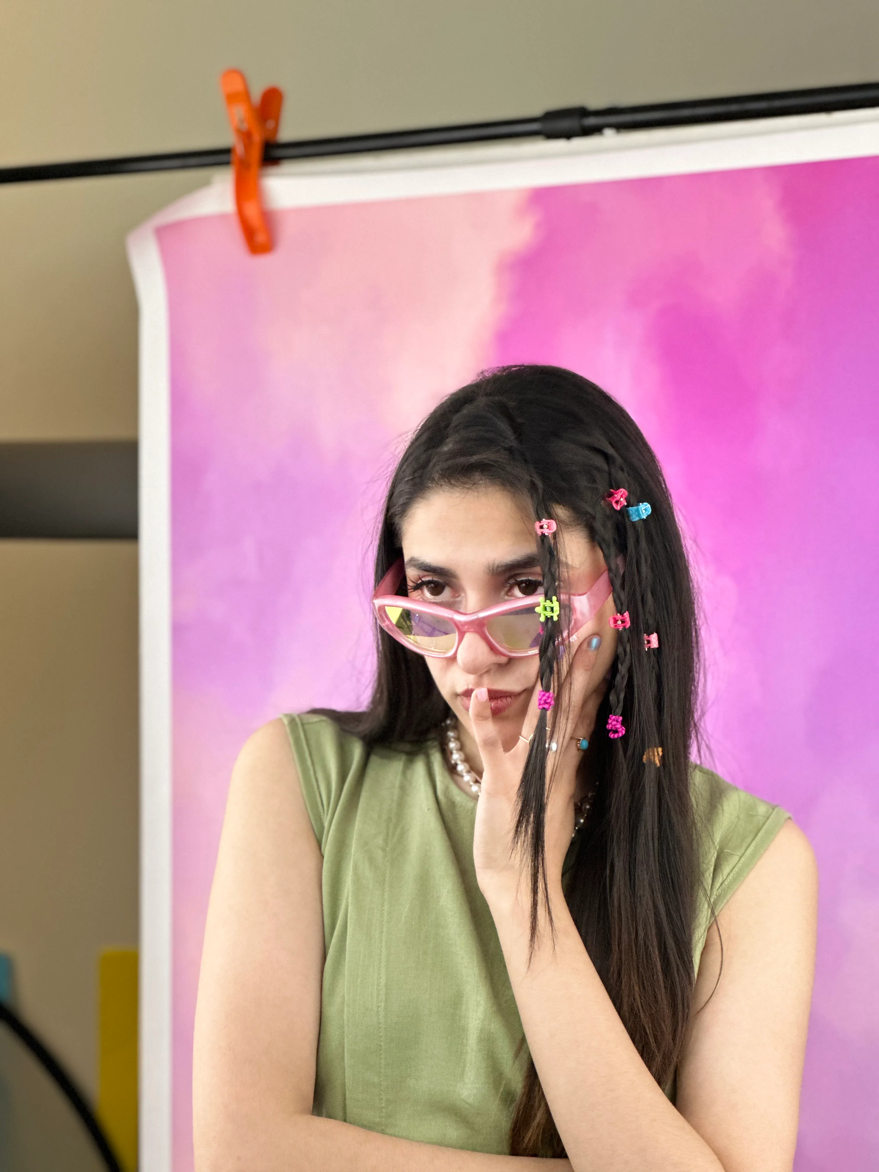 Barbie Y2K Reflective Sunglasses - Image 6