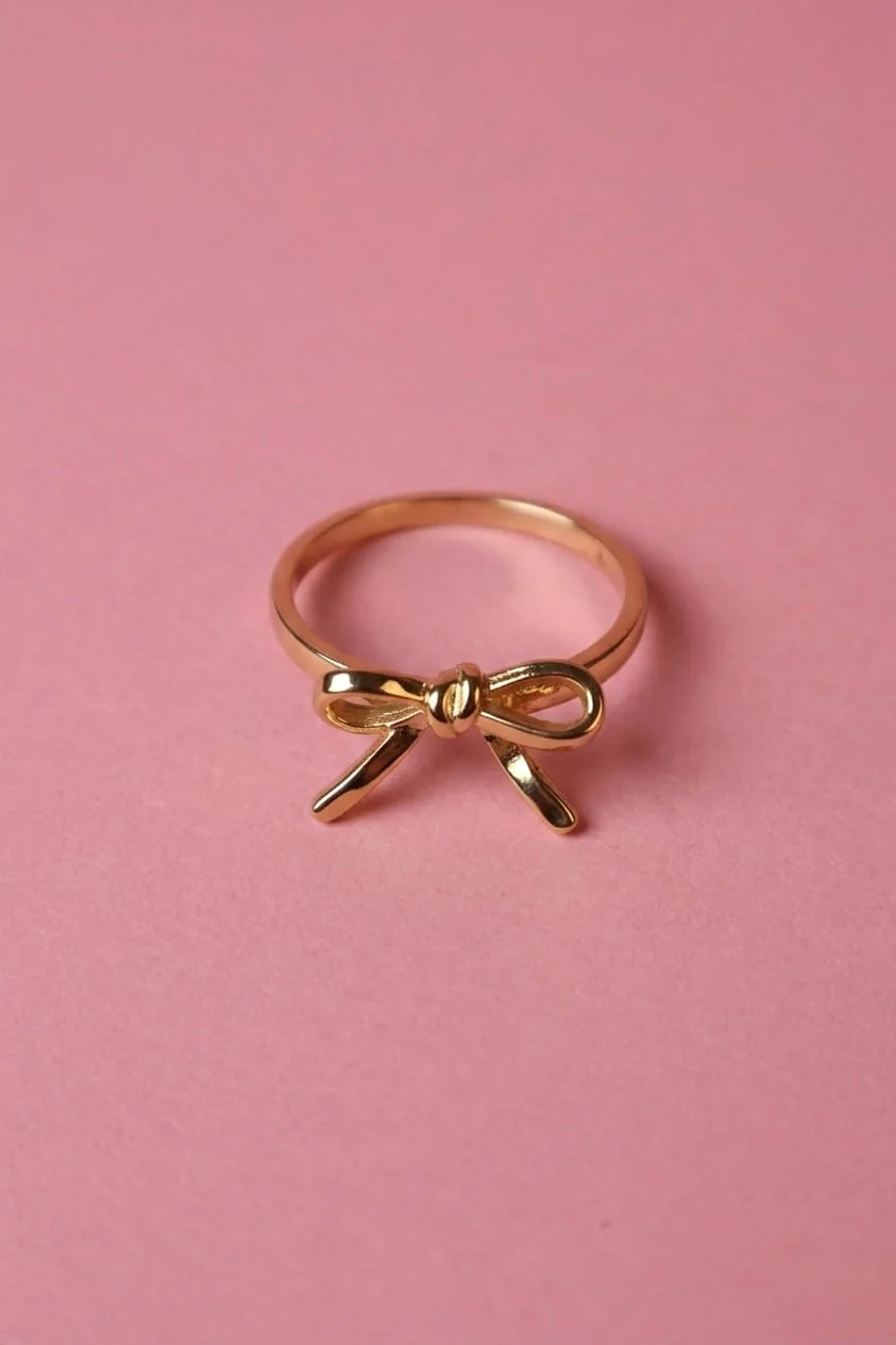 Bow-knot Golden Ring - Image 3