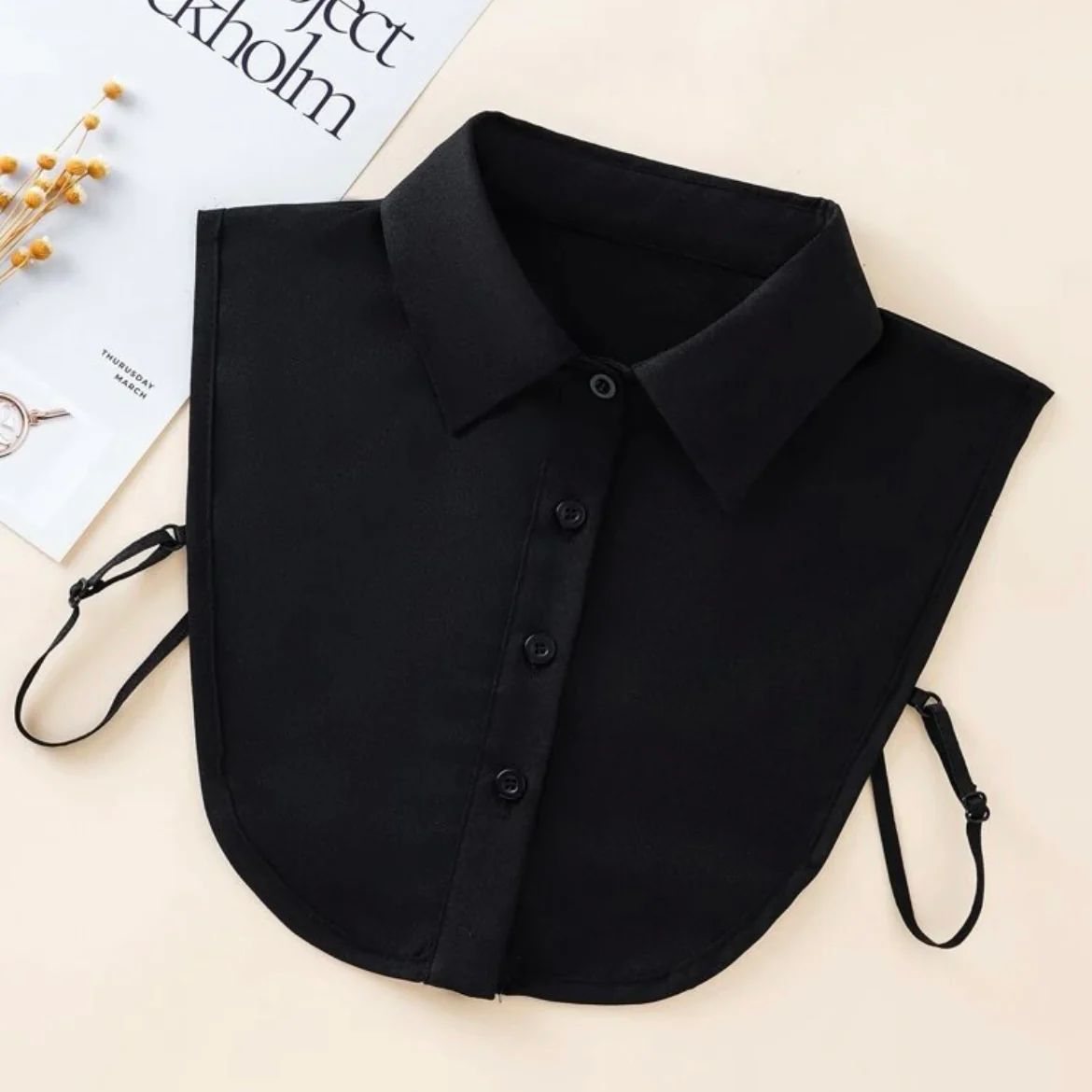 Formal Solid Faux Dickey Collar - Image 6