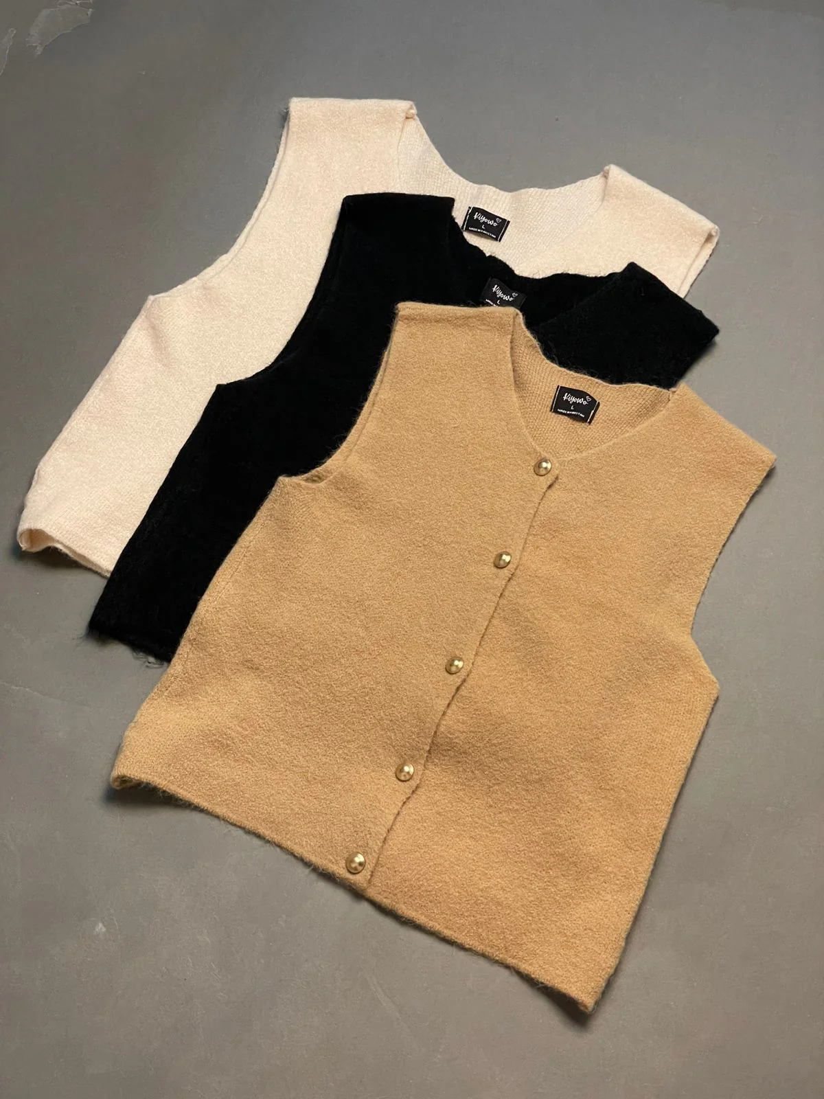 Fuzzy Woollen Sweater Vest - Image 10