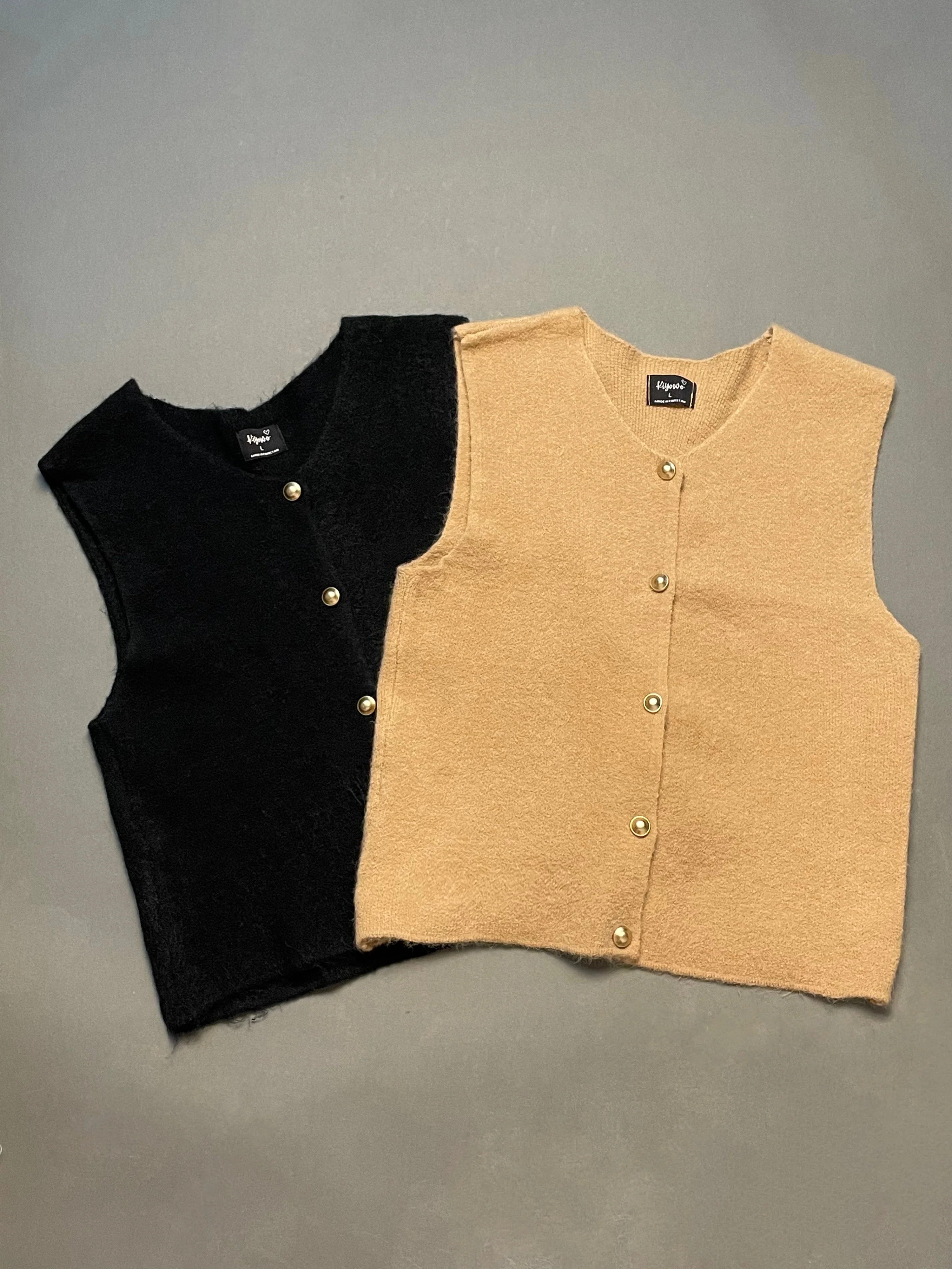 Fuzzy Woollen Sweater Vest - Image 13