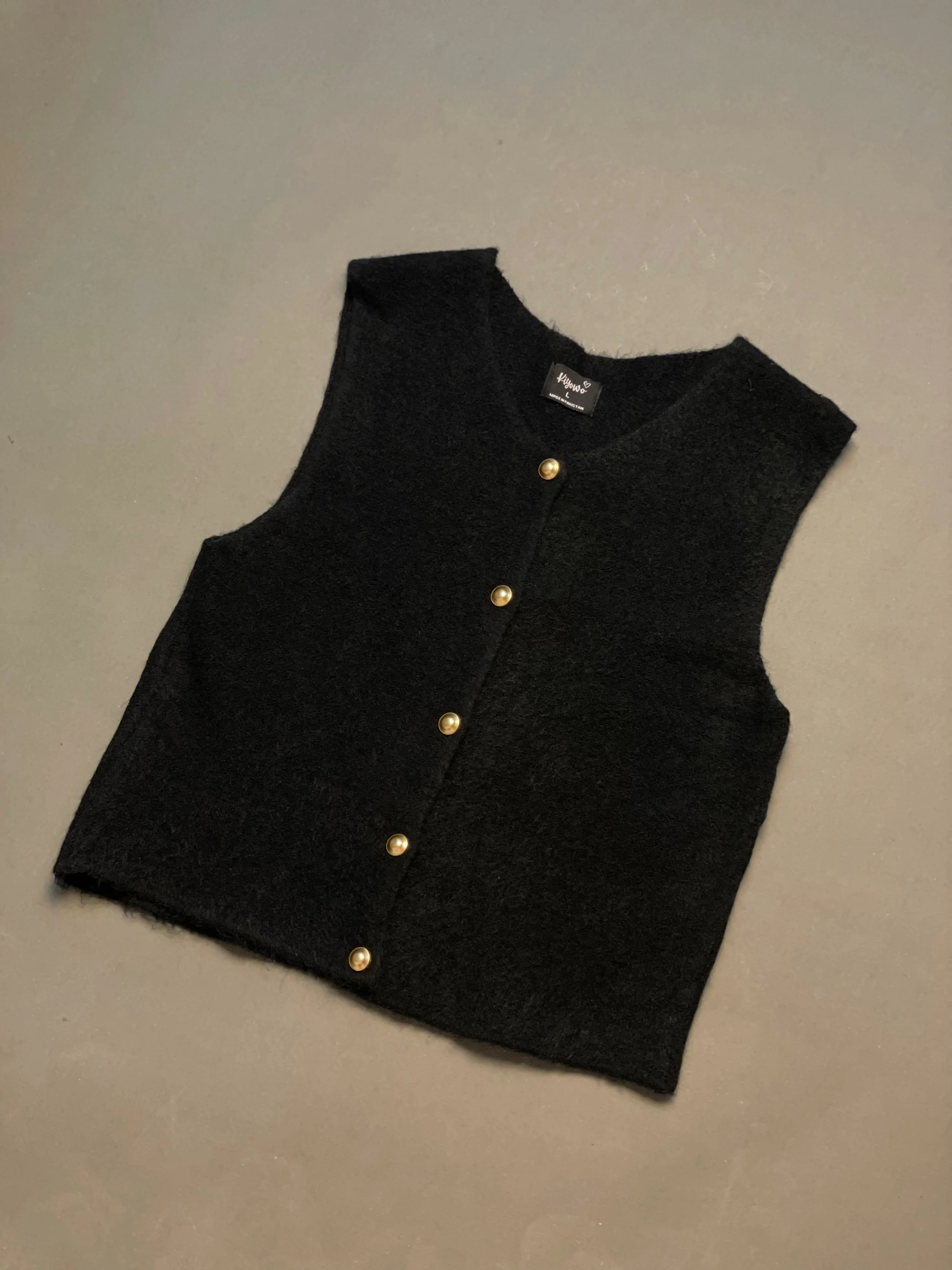 Fuzzy Woollen Sweater Vest - Image 5