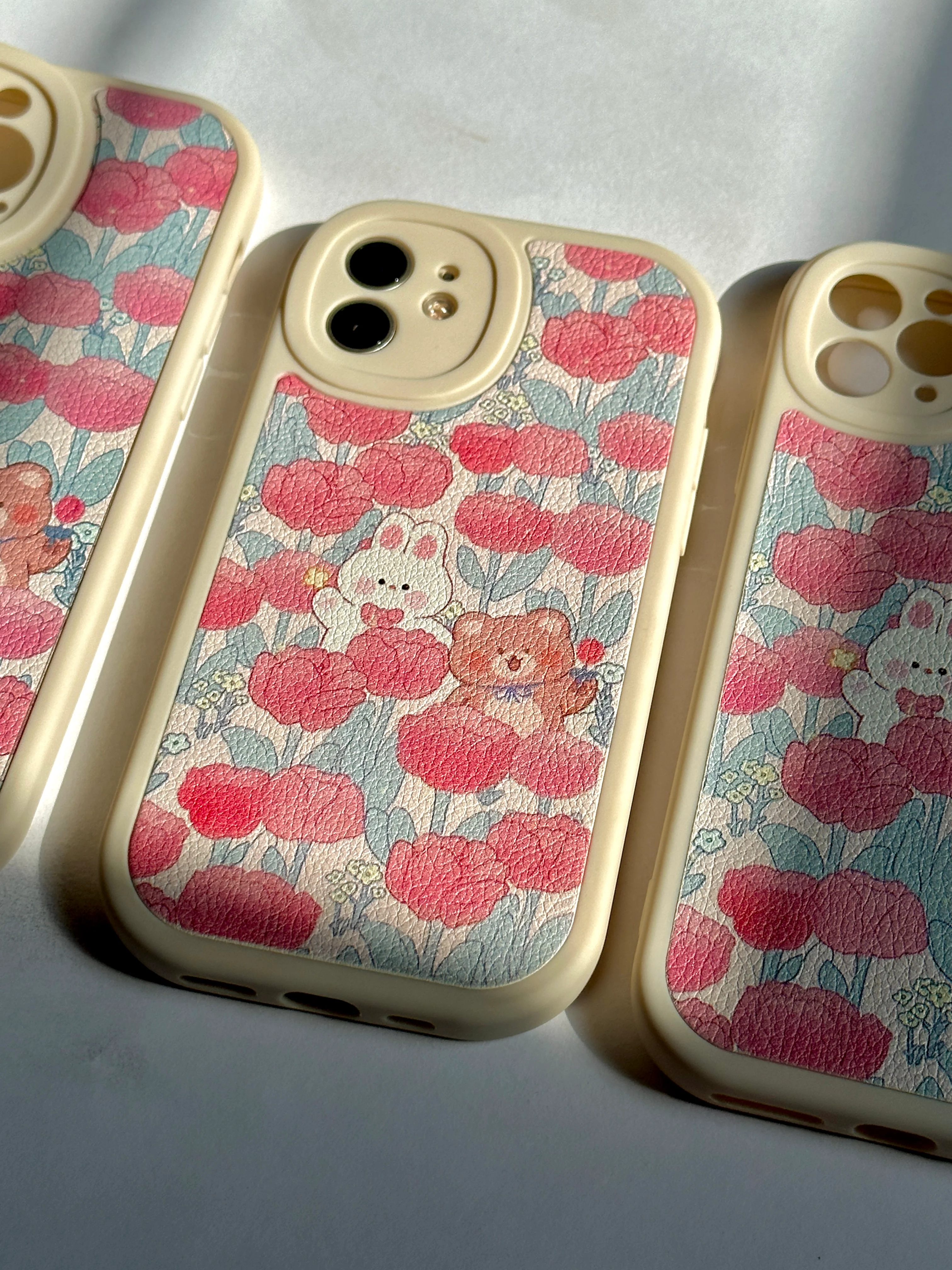 Flower Fields Pastel Phone Case - Image 3
