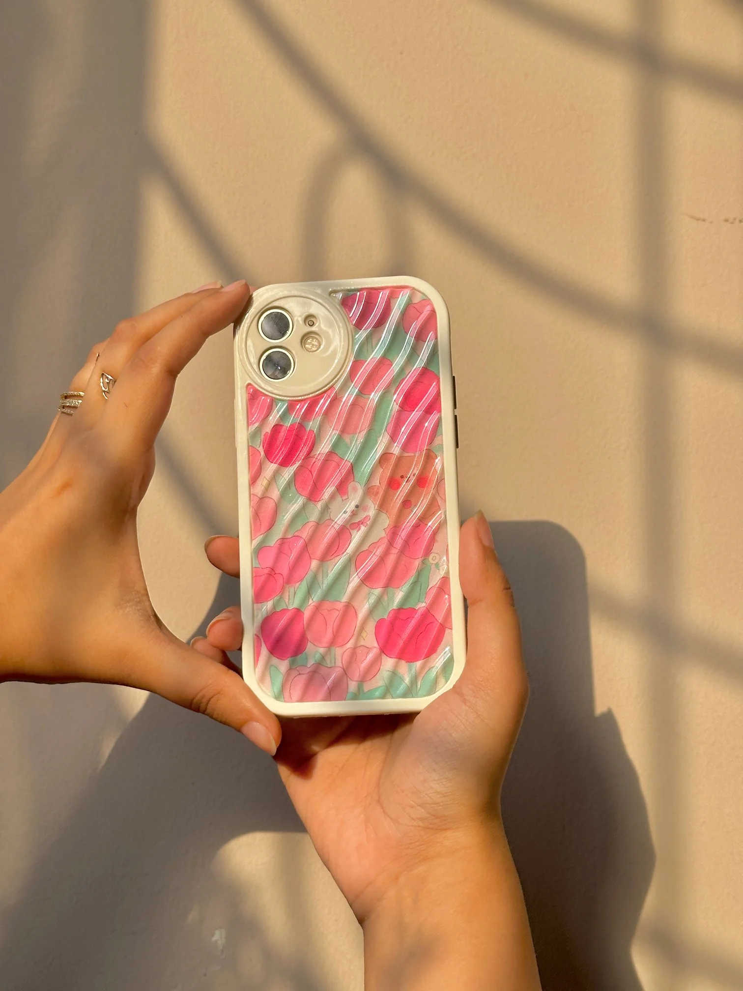 Flower Fields Pastel Phone Case - Image 5