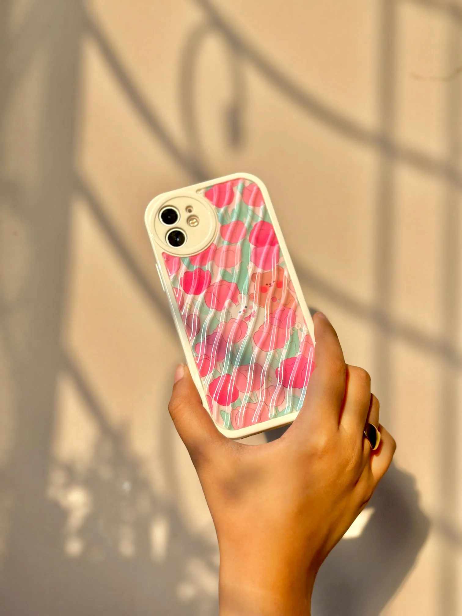 Flower Fields Pastel Phone Case - Image 7