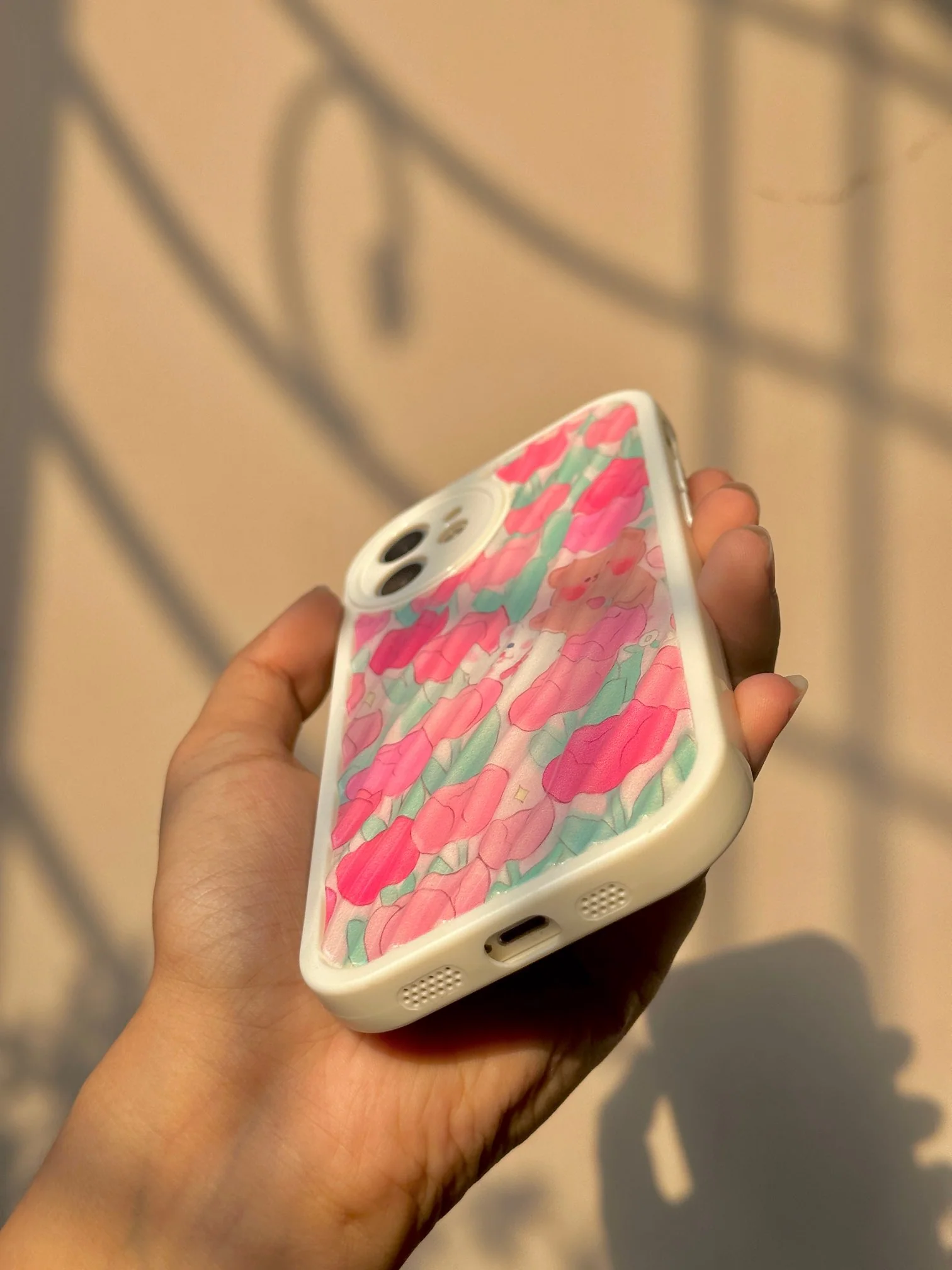 Flower Fields Pastel Phone Case - Image 8