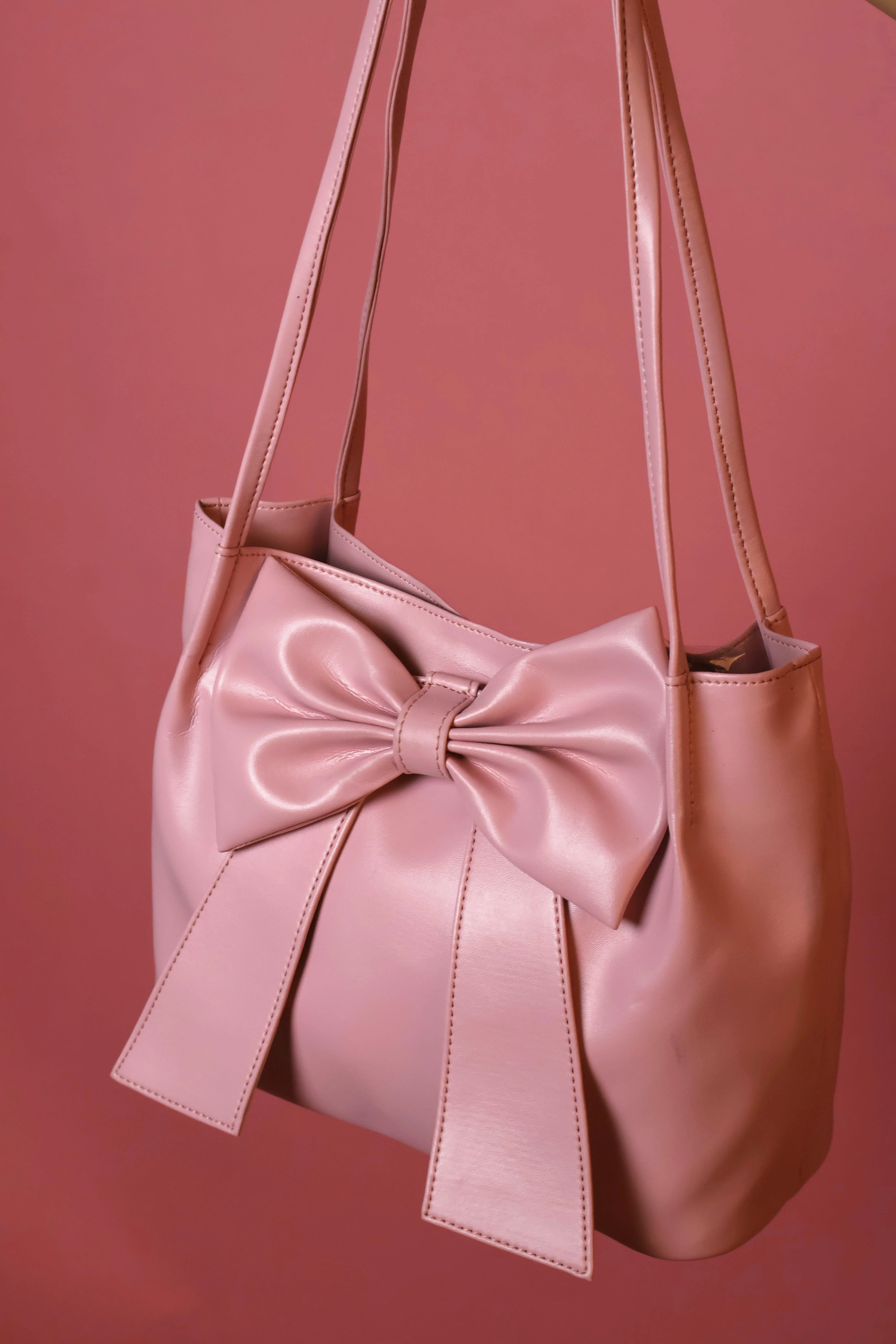 Pink Soft Bow Hand Bag - Image 7