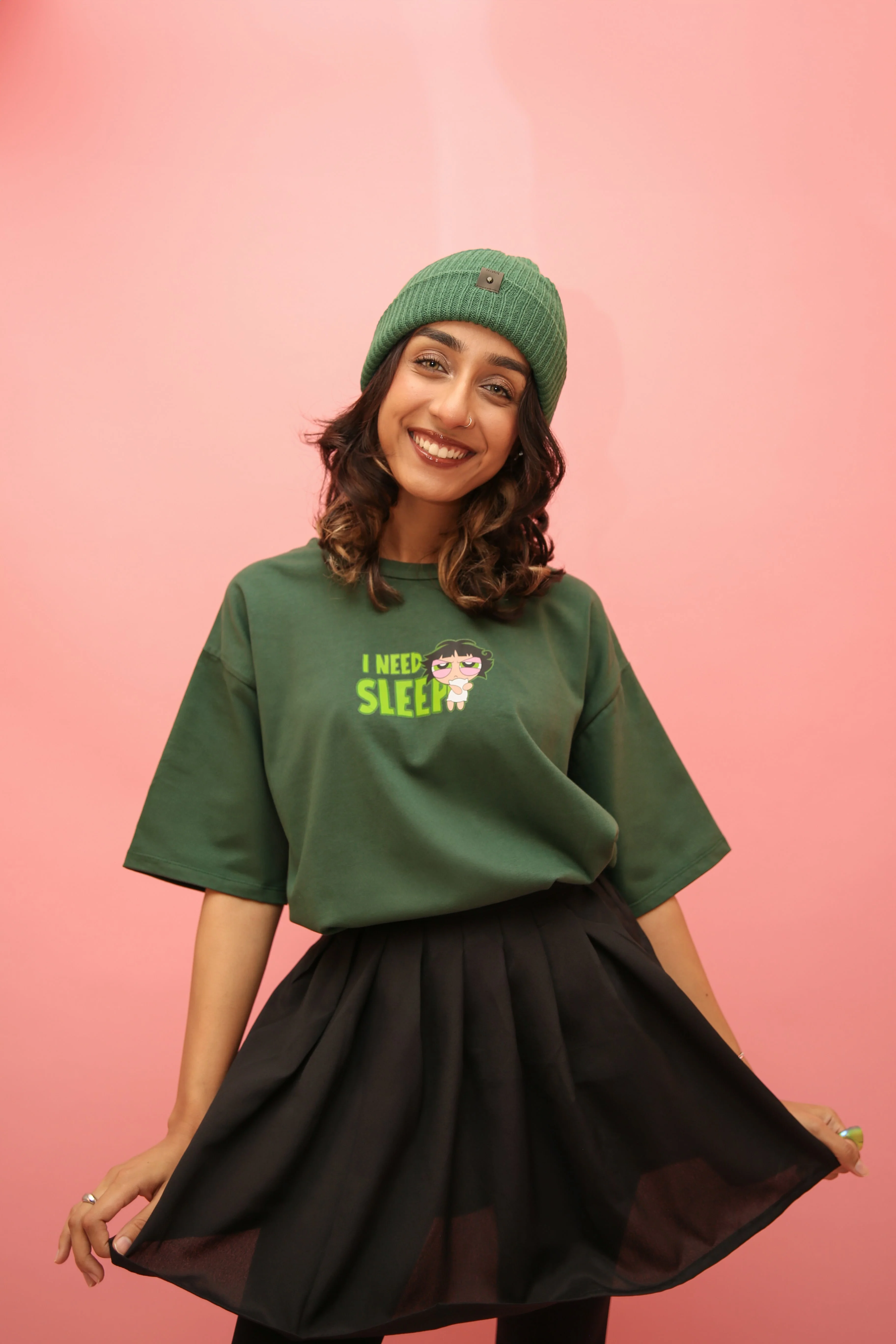Buttercup “ I NEED SLEEP” Oversized Tee - Image 10